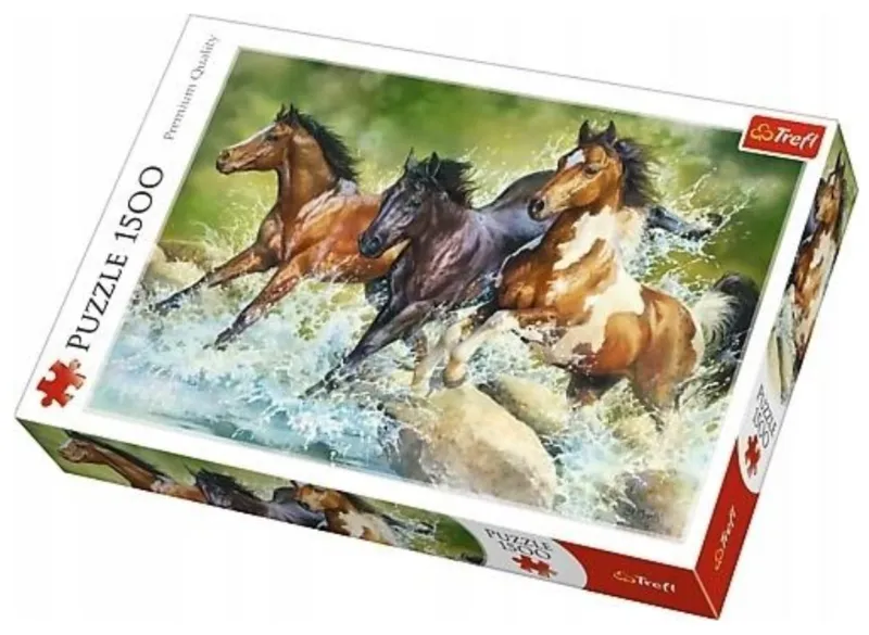 Three Wild Horses