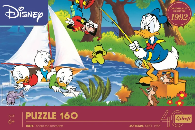 40-Jähriges Jubiläum Trefl - Abenteuer Am See - Disney Standard Charaktere
