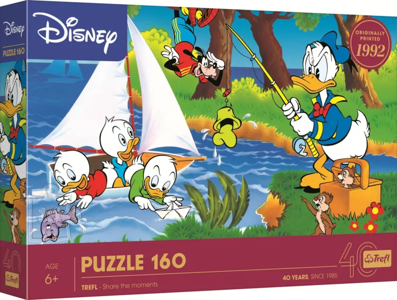 40-Jähriges Jubiläum Trefl - Abenteuer Am See - Disney Standard Charaktere