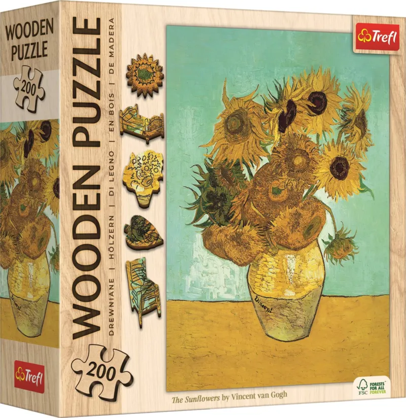 Holzpuzzle - Vincent van Gogh