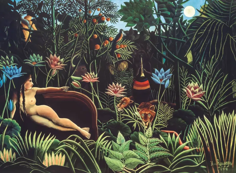 Holzpuzzle - Henri Rousseau