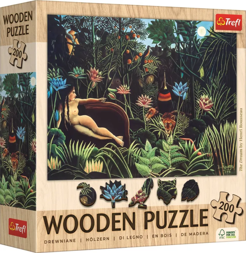 Holzpuzzle - Henri Rousseau
