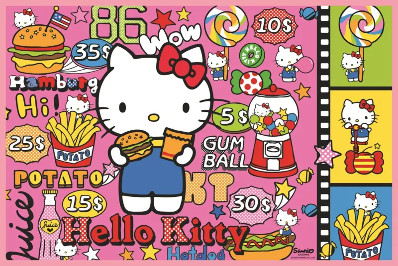 2 Puzzles - Hello Kitty Und Ihre Freunde - Hello Kitty