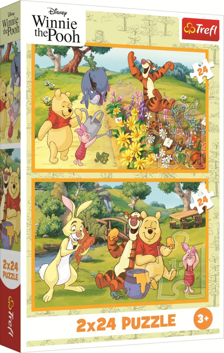 2 Puzzles - Tag im Garten