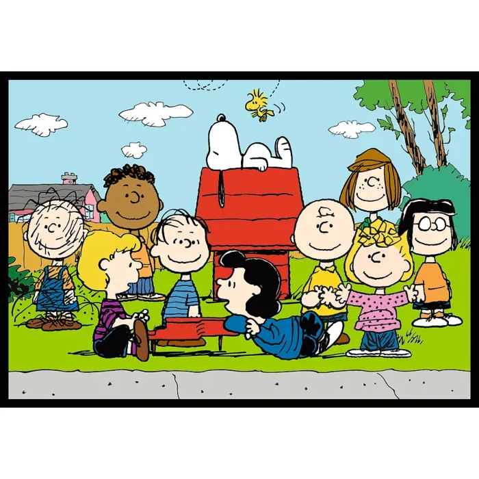 4 Puzzles - Peanuts auf Abenteuer