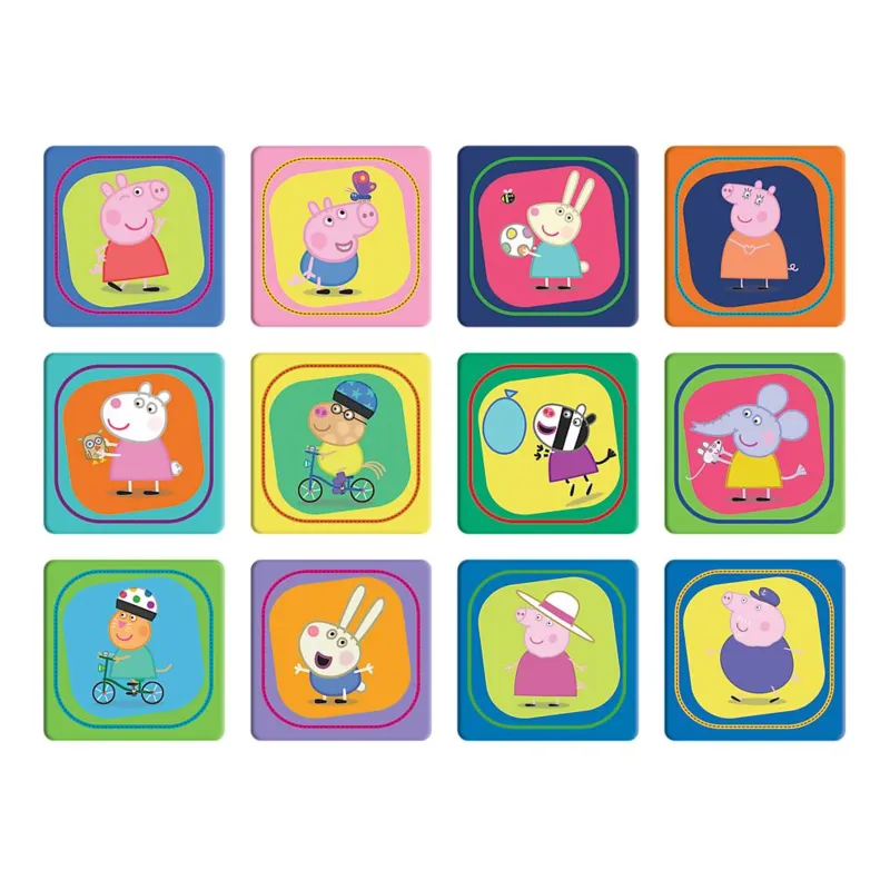 2 Puzzles - Glückliche Momente mit Peppa Pig