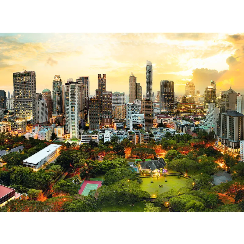 Sunset in Bangkok