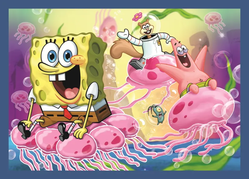 4 Puzzles - SpongeBobs Unterwasserleben