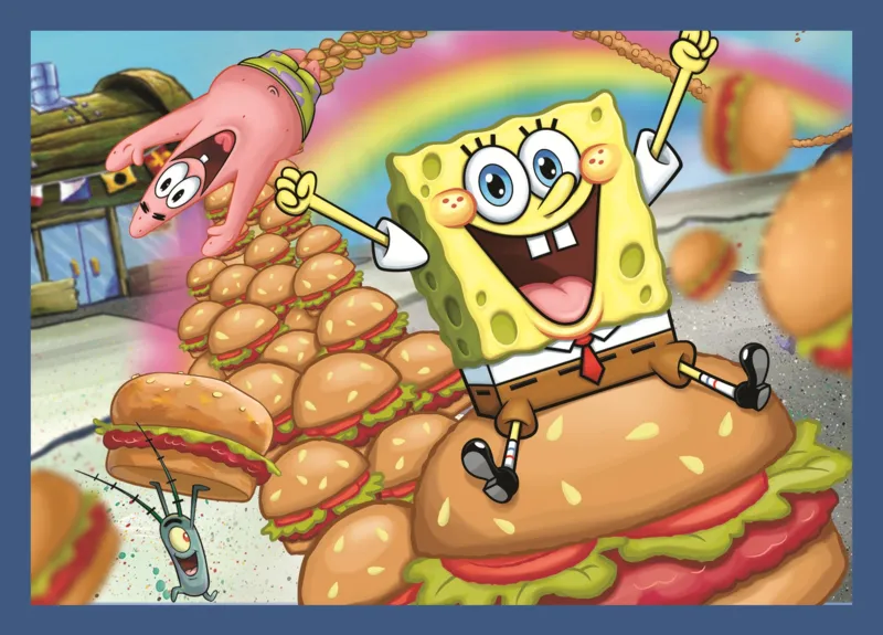 4 Puzzles - SpongeBobs Unterwasserleben
