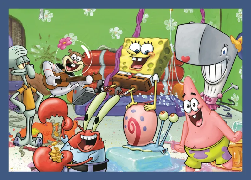 4 Puzzles - SpongeBobs Unterwasserleben