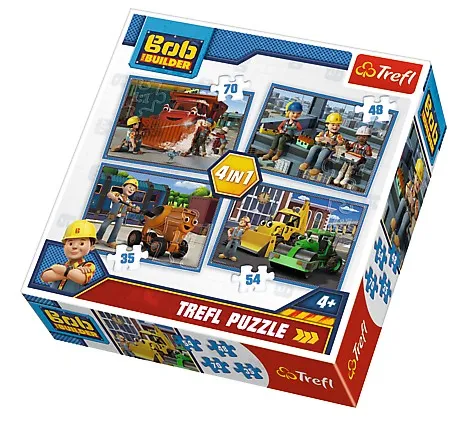 4 Puzzles - Bob The Builder