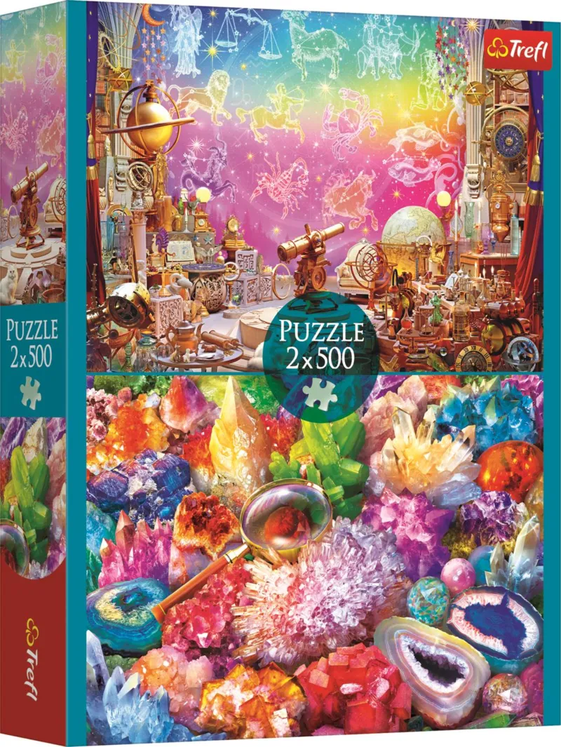 2 Puzzles - Kosmos Und Kristalle