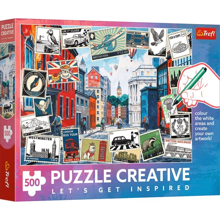 Puzzle Creative - Grüße aus London