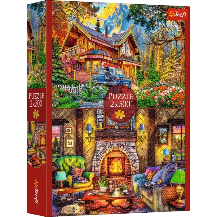 2 Puzzles - Ausflug in die Berge