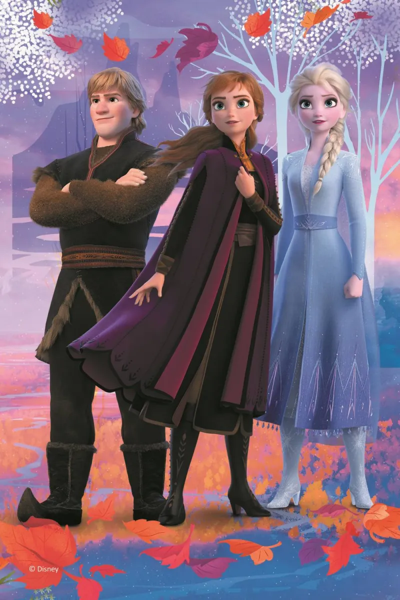 Mini Puzzle - In the world of Anna and Elsa - Disney Frozen II