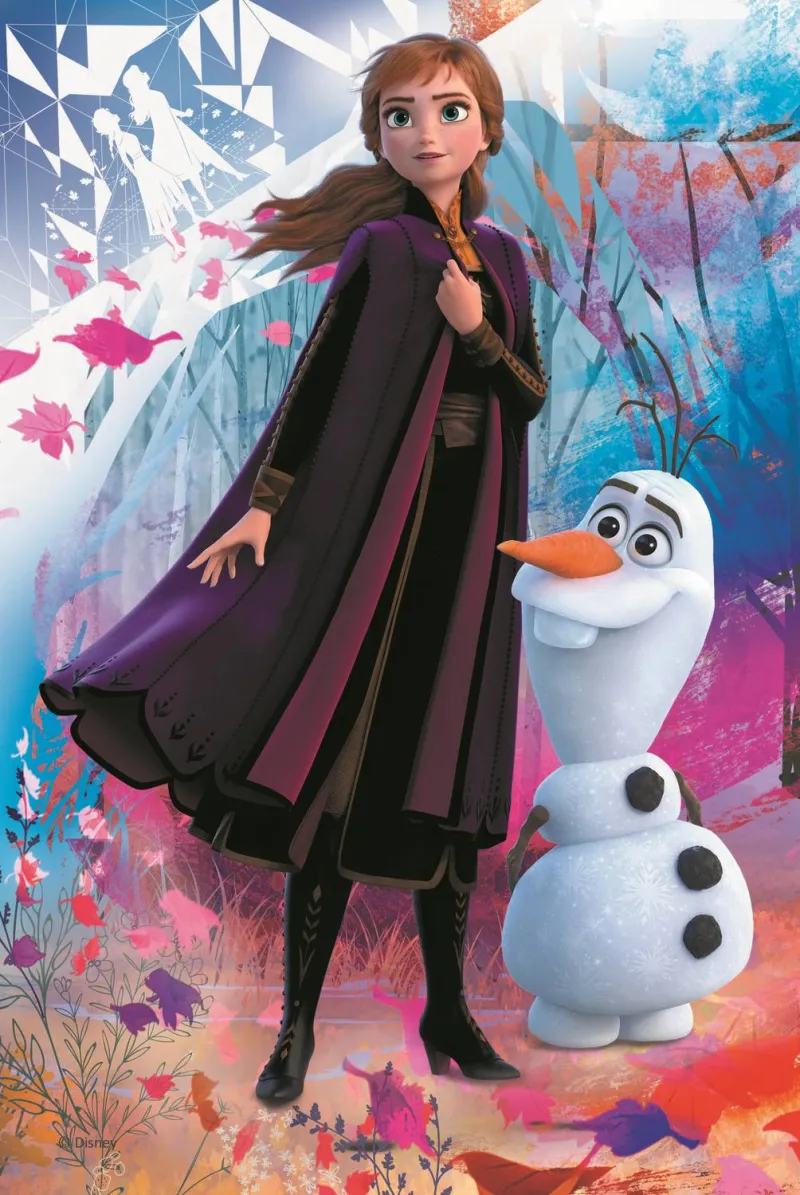 Mini Puzzle - In the world of Anna and Elsa - Disney Frozen II