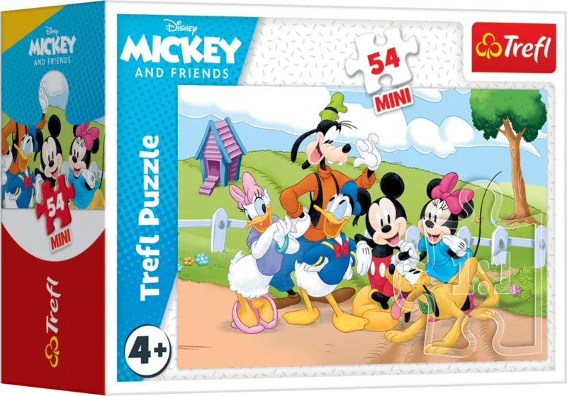 Mini Puzzle - Die Verrückten Abenteuer von Mickey Mouse – Disney Mickey Mouse und Freunde