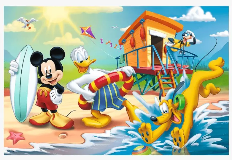 Interesting day for Mickey and friends