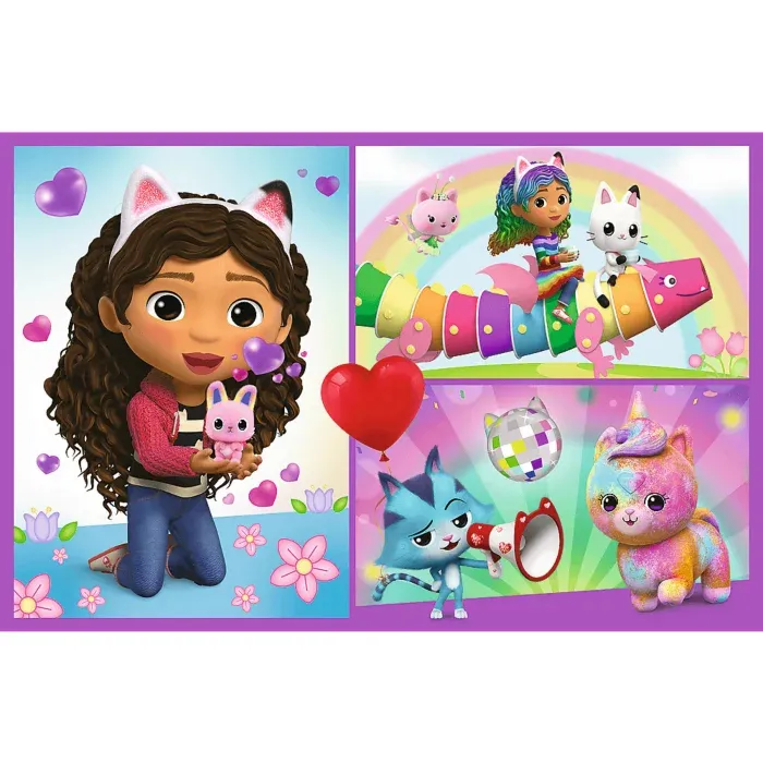 2 Puzzles - Spielen mit Gabby