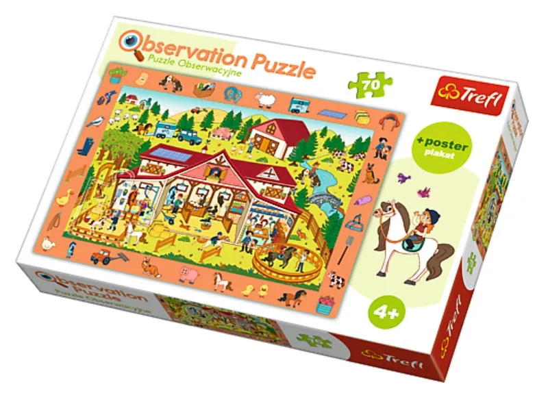 Puzzle Observation - Bauernhof