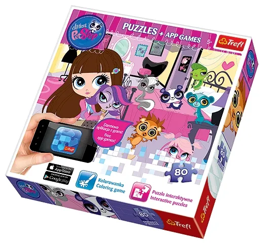 Puzzle + App: Petshop