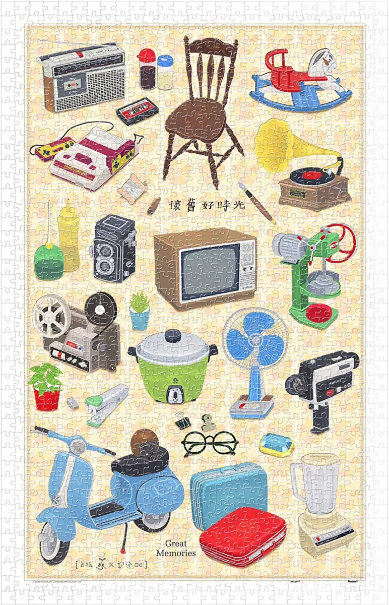 Puzzle aus Kunststoff - Great Memories