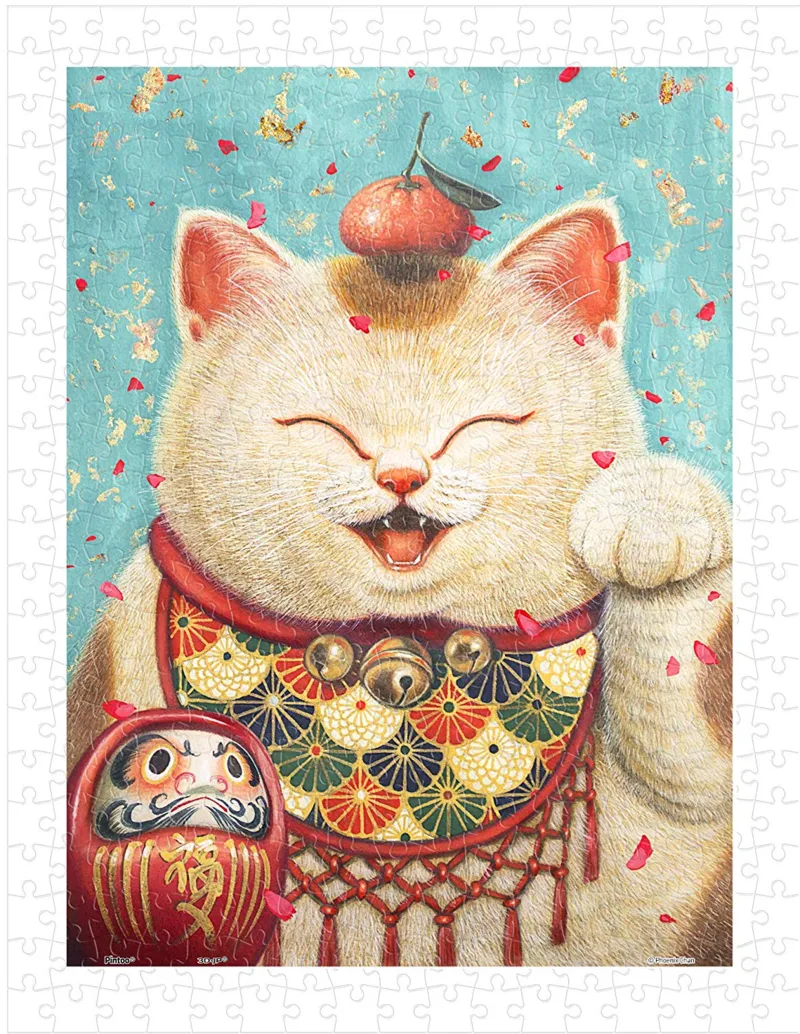 Puzzle aus Kunststoff - Phoenix Chan - Maneki Neko