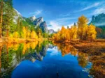 The Three Brothers, Yosemite National Park, USA