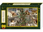 Mini-Puzzle - Festliche Weihnachten - Die Scheune
