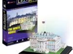 3D Puzzle mit LED - Weißes Haus, Washington