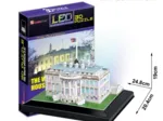 3D Puzzle mit LED - Weißes Haus, Washington