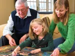 Welpen und Enten (Familie)