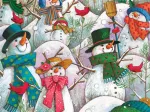 XXL Teile - Hill of a Lot of Snowmen