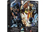 Stained Glass Wolves