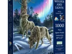 Wölfe im Nordlicht