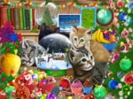 XXL Teile - Snow Globe Kittens