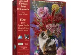 XXL Teile - Cats and Flowers four Chinoiserie