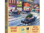 XXL Teile - Weihnachtsdämmerung auf der Hauptstraße