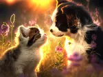 Katze und Hund