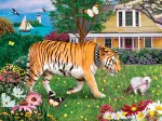Der Tiger-Spaziergang