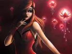 Red Light Flower