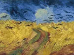 Van Gogh Vincent - Champ de Blé aux Corbeaux, 1890