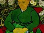 Van Gogh - La Berceuse (portrait of Madame Roulin), 1888