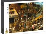 Brueghel Pieter: Die niederländischen Sprichwörter, 1559