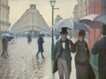 Gustave Caillebotte: Rue de Paris, Jour de Pluie, 1877