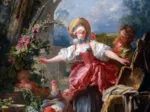 Jean-Honoré Fragonard: Le colin-maillard, 1750-1752