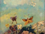 Odilon Redon - Schmetterlinge, 1910