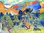André Derain - Berge bei Collioure