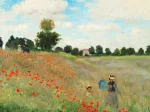 2 Puzzles - Die Kunst Monets: Die Terrasse von Sainte-Adresse, 1867 - Mohnblumenfeld, 1873