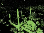 Puzzle Neon - Blaue Moschee
